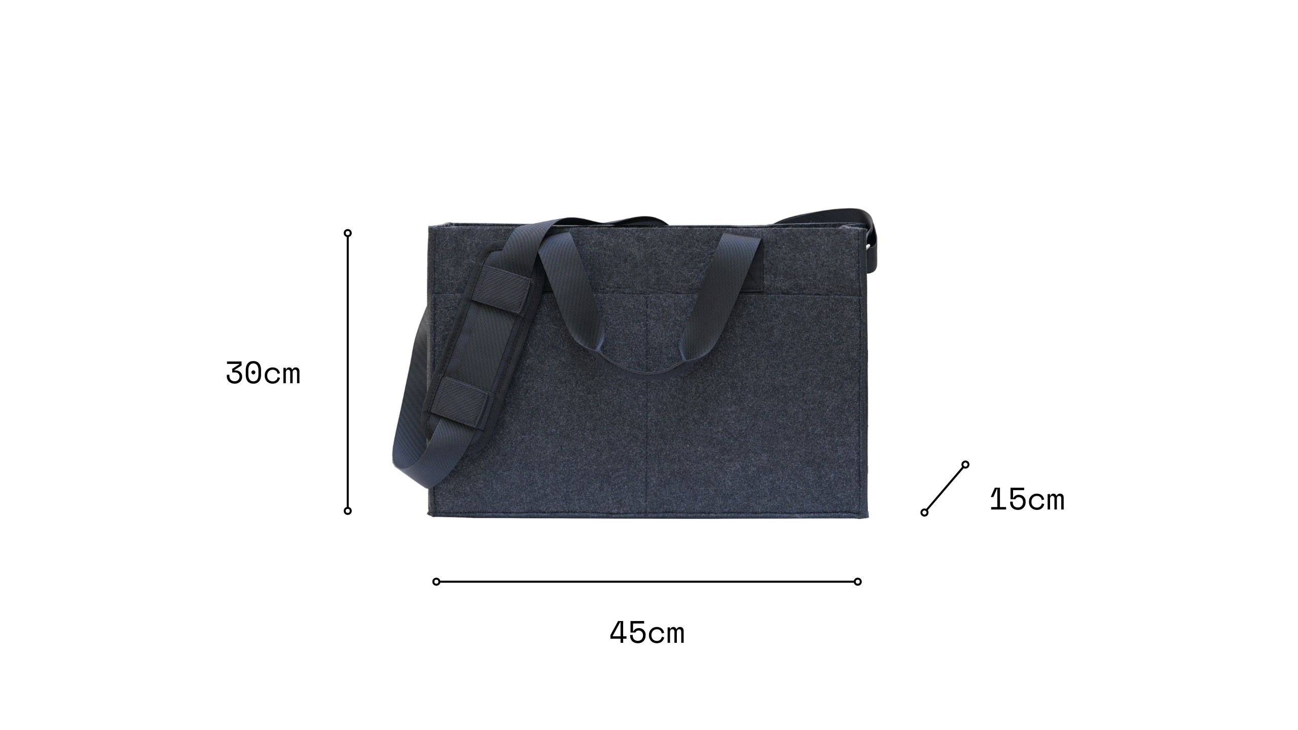 New Work Bag Small - Maße